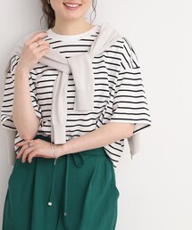 DRESKIP | 【遮熱/接触冷感/UVカット】AIR SHIELRD オーバーサイズTシャツ(Tシャツ/カットソー)