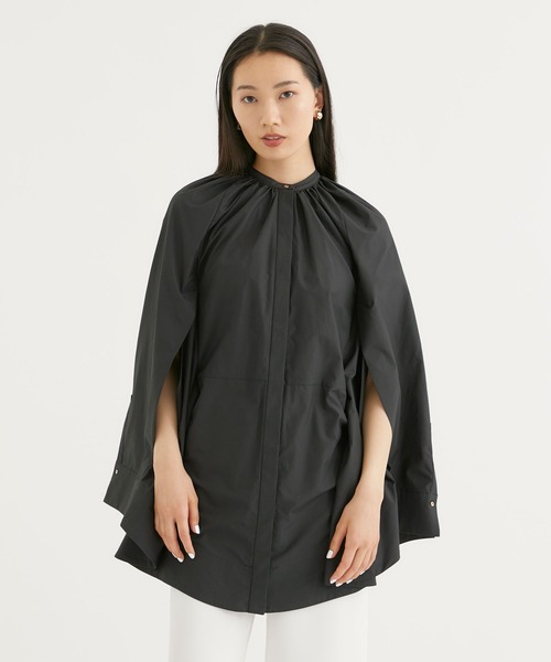 HARUNOBUMURATA HELARD ブラック シャツ 34 HARUNOBUMURATA/ハルノブムラタ】HELARD（シャツ/ブラウス