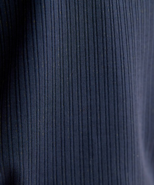 marun(マルン)の「<大きいサイズ> フラワーレースモチーフ付きカットソー marun(Tシャツ/カットソー・レディース・ネイビー/ピンク・L/4L/LL/5L/3L)」の13枚目の写真