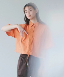 KBF | KBF ショート丈ミリタリーシャツ(シャツ/ブラウス)