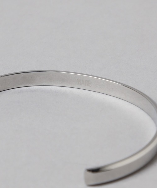 HARE（ハレ）の「ステンレスバングル(HARE)（バングル/リストバンド・メンズ・シルバー/シルバー系その他・FREE）」の6枚目の写真