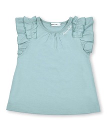 Noeil aime BeBe（ノイユエイムベベ）の「Noeil aime BeBe/フリル袖Aラインチュニック(80~130cm)（チュニック・キッズ）」