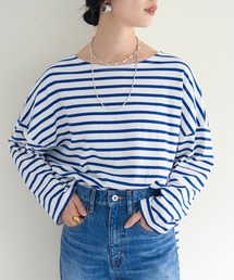 SHENERY | 【WEB限定】サイドスリットボーダーカットソー(Tシャツ/カットソー)