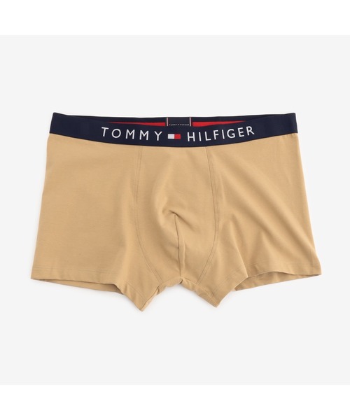 TOMMY HILFIGER（トミーヒルフィガー）の「ロゴバンドトランクス（トランクス・メンズ・グリーン/ネイビー/カーキ/ベージュ・LARGE/MEDIUM）」の2枚目の写真