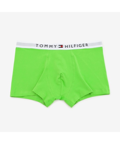 TOMMY HILFIGER（トミーヒルフィガー）の「ロゴバンドトランクス（トランクス・メンズ・グリーン/ネイビー/カーキ/ベージュ・LARGE/MEDIUM）」の4枚目の写真