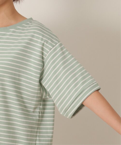 ikka(イッカ)の「コットンUSAバックシャンプルオーバー(Tシャツ/カットソー・レディース・グリーン/グレー/ネイビー/オフホワイト・M/L/S)」の11枚目の写真