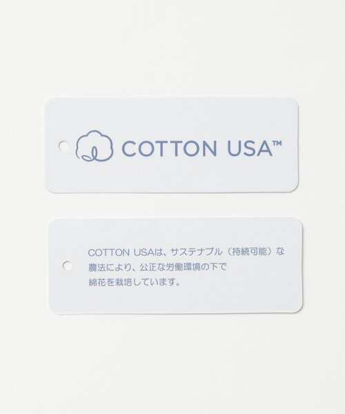 ikka(イッカ)の「コットンUSAバックシャンプルオーバー(Tシャツ/カットソー・レディース・グリーン/グレー/ネイビー/オフホワイト・M/L/S)」の7枚目の写真