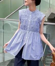 NOLLEY’S | シャーリングブラウス(シャツ/ブラウス)