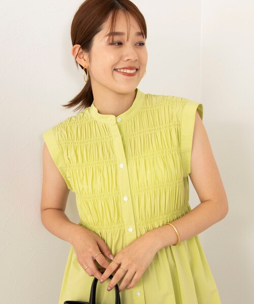 NOLLEY'S（ノーリーズ）の「シャーリングブラウス（シャツ