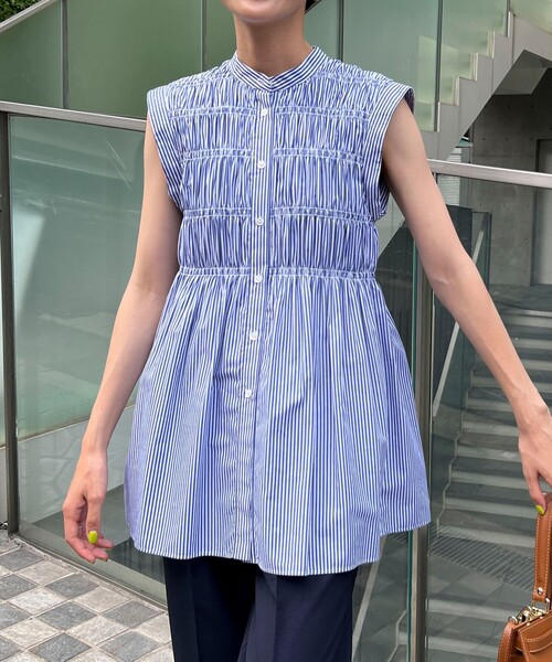 NOLLEY&#39;S - ノーリーズ　NOLLEY&#39;S ギンガムチェックシャツ　カシュクール　36 3buy40%OFF！対象商品】ギンガムチェックシャツ（7222238