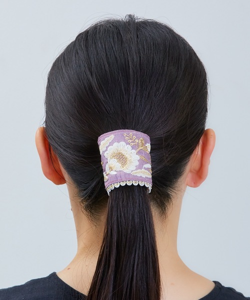 新品　ヘアピン　フラワー　紫 Amazon.co.jp: 銅線 ヴィンテージ 手編み 花 ヘアピン ヘア