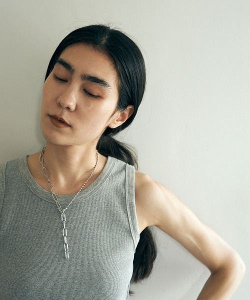 marjour(マージュール)の「DOUBLE CHAIN NECKLACE(ネックレス・レディース・ゴールド/シルバー・FREE)」の2枚目の写真