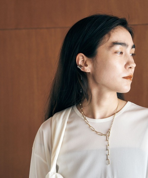 marjour(マージュール)の「DOUBLE CHAIN NECKLACE(ネックレス・レディース・ゴールド/シルバー・FREE)」の5枚目の写真