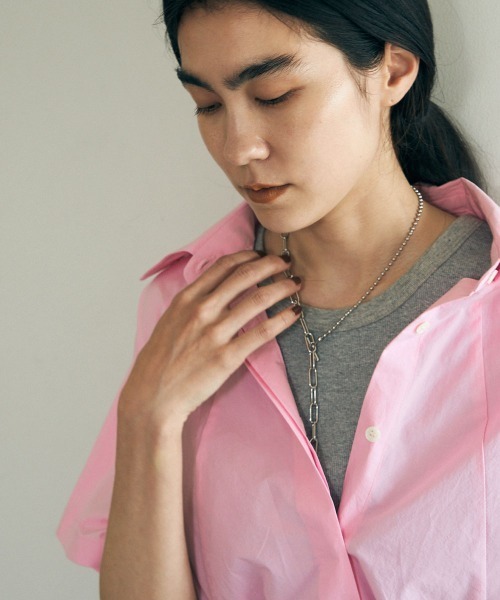 marjour(マージュール)の「DOUBLE CHAIN NECKLACE(ネックレス・レディース・ゴールド/シルバー・FREE)」の3枚目の写真