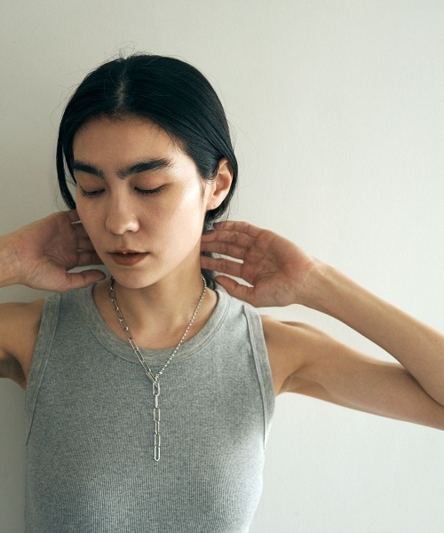 marjour(マージュール)の「DOUBLE CHAIN NECKLACE(ネックレス・レディース・ゴールド/シルバー・FREE)」の4枚目の写真