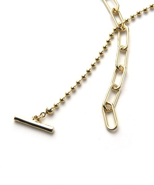 marjour(マージュール)の「DOUBLE CHAIN NECKLACE(ネックレス・レディース・ゴールド/シルバー・FREE)」の6枚目の写真