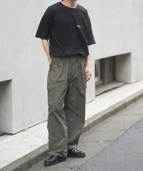 COLONY 2139（コロニートゥーワンスリーナイン）の「ワイドカーゴパンツ（カーゴパンツ・メンズ・カーキ/オリーブ/ブラック・MEDIUM/LARGE）」の16枚目の写真