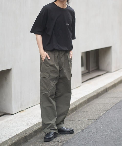 COLONY 2139（コロニートゥーワンスリーナイン）の「ワイドカーゴパンツ（カーゴパンツ・メンズ・カーキ/オリーブ/ブラック・MEDIUM/LARGE）」の17枚目の写真