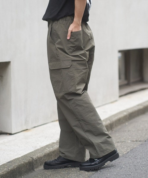 COLONY 2139（コロニートゥーワンスリーナイン）の「ワイドカーゴパンツ（カーゴパンツ・メンズ・カーキ/オリーブ/ブラック・MEDIUM/LARGE）」の5枚目の写真