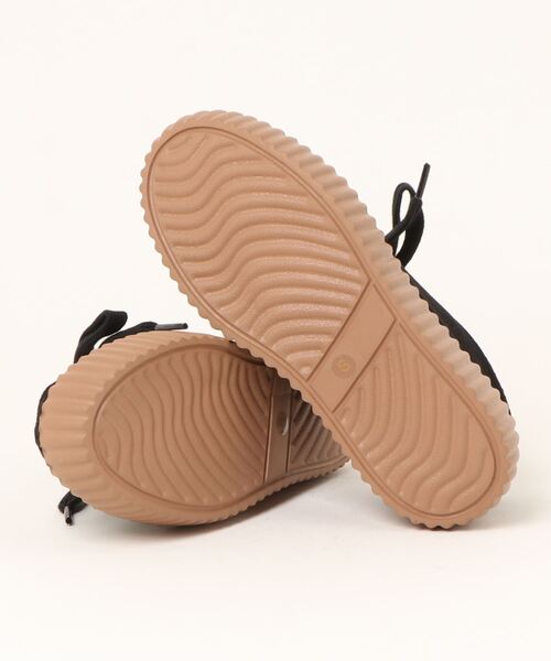 Shoes in Closet（シューズインクローゼット）の「超軽量厚底 リブソール  やわらか スニーカーライク モカシン 1948（モカシン/デッキシューズ・レディース・ブラック/ベージュ・L/S/M/LL）」の19枚目の写真
