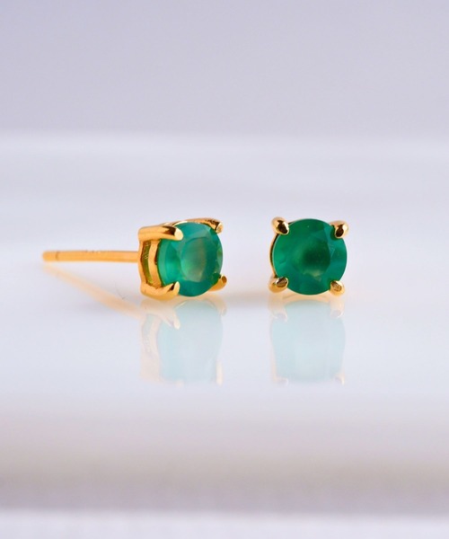 CERCA(チェルカ)の「SARINOHANA/silver925シンプル一粒天然石ピアス/GOLD&SILVER(ピアス(両耳用)・レディース・その他3/その他1/その他2/その他4/その他5/A/D/B/C/その他8/その他7/G/F/その他6/H/E・FREE)」の16枚目の写真