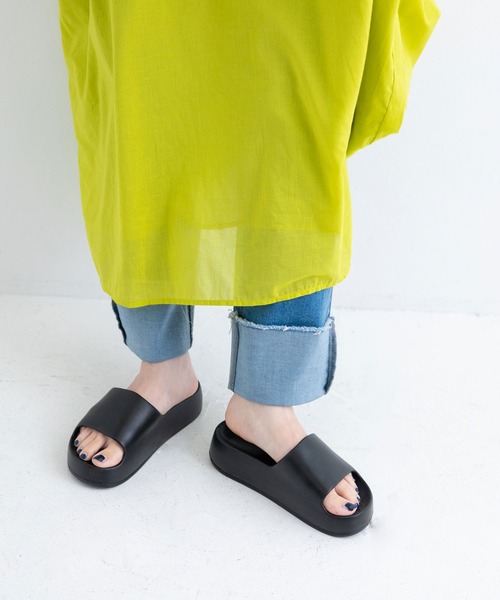 bohmal(ボマール)の「厚底ボリュームサンダル(サンダル・レディース・ブラック・MEDIUM/LARGE)」の6枚目の写真