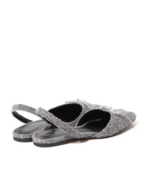 h*u様 HEWN バレエフラットシューズ お値下げ中！HEWN メッシュフラットシューズ ブラック・ベージュ