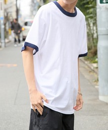【GILDAN】5.3 oz プレミアムコットン ジャパンスペック リンガーTシャツ GL76600 MURS