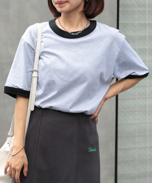 GILDAN(ギルダン)の「【GILDAN】5.3 oz プレミアムコットン ジャパンスペック リンガーTシャツ GL76600 MURS(Tシャツ/カットソー・メンズ・ホワイト×ネイビー/ホワイト×ブルー/チャコールグレー×ブラック/ホワイト×レッド・S/XL/L/M/2XL)」の7枚目の写真