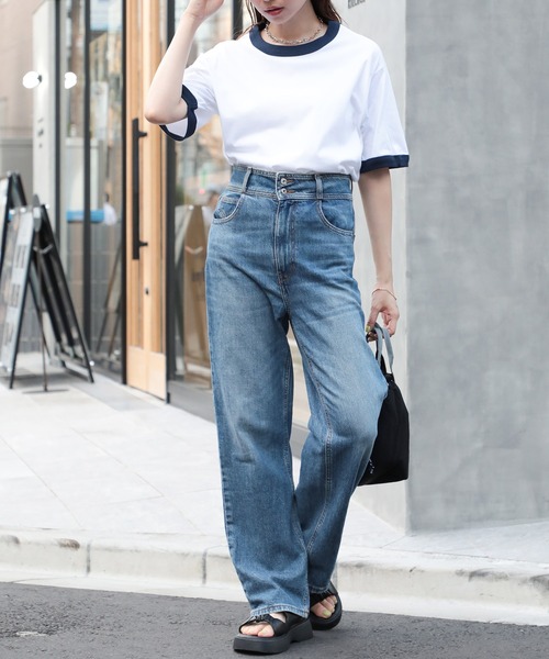 GILDAN(ギルダン)の「【GILDAN】5.3 oz プレミアムコットン ジャパンスペック リンガーTシャツ GL76600 MURS(Tシャツ/カットソー・メンズ・ホワイト×ネイビー/ホワイト×ブルー/チャコールグレー×ブラック/ホワイト×レッド・S/XL/L/M/2XL)」の9枚目の写真