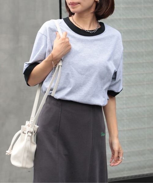 GILDAN(ギルダン)の「【GILDAN】5.3 oz プレミアムコットン ジャパンスペック リンガーTシャツ GL76600 MURS(Tシャツ/カットソー・メンズ・ホワイト×ネイビー/ホワイト×ブルー/チャコールグレー×ブラック/ホワイト×レッド・S/XL/L/M/2XL)」の22枚目の写真