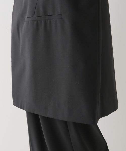 AP STUDIO(エーピーストゥディオ)の「TYPEWRITER NOCOLOR JACKET(ノーカラージャケット・レディース・ブラック・36/38)」の17枚目の写真