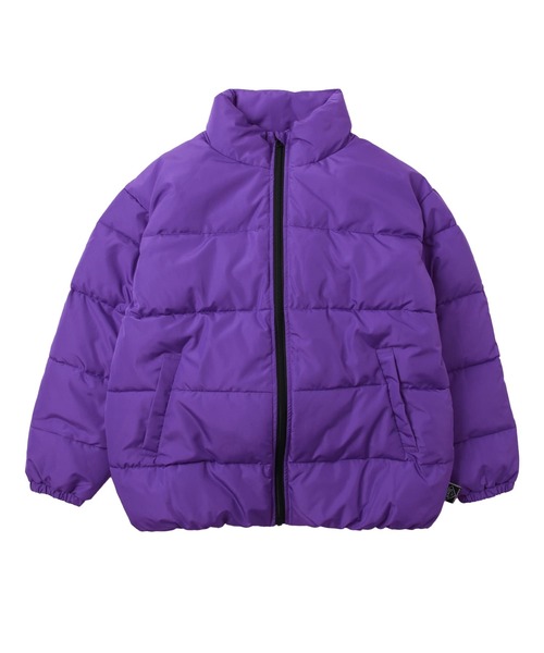 GLAZOS(グラソス)の「軽あったか・中綿コート(ブルゾン・キッズ・ブルー/カーキ/ブラック/オレンジ/イエロー/パープル・130cm/140cm/150cm/160cm/170cm)」の16枚目の写真