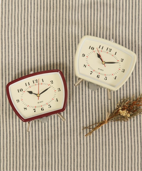置時計 レトロ（置時計）｜emesuelee（エメスーリー）のファッション