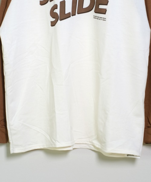 ヤマダヤ　ロゴ 長袖Tシャツ　ロンT 新品　限定お値下げ ロンT メンズ 長袖Tシャツ オーバーサイズ ロゴ サガラ刺繍