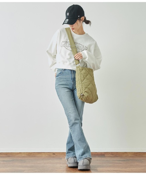 ANAP（アナップ）の「ストレッチフレアデニムパンツ（デニムパンツ・レディース・ブラック/ブルー・M/S）」の19枚目の写真