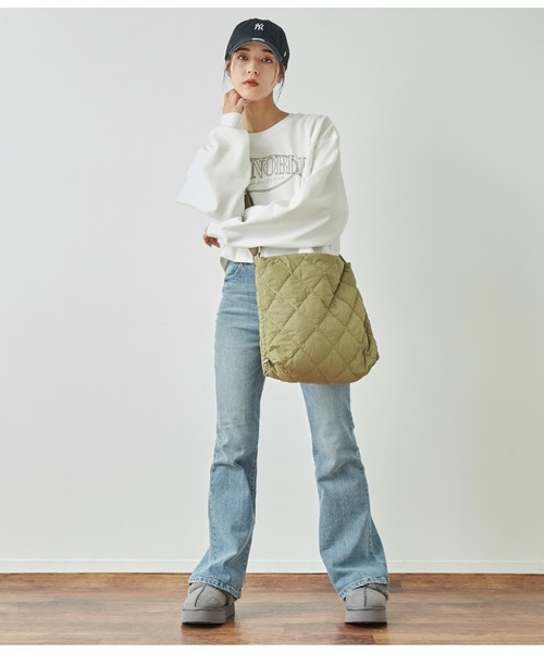 ANAP（アナップ）の「ストレッチフレアデニムパンツ（デニムパンツ・レディース・ブラック/ブルー・M/S）」の17枚目の写真