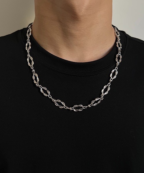 ALL RUNS(オールランズ)の「チェーンネックレス(ネックレス・メンズ・シルバー・FREE)」の1枚目の写真