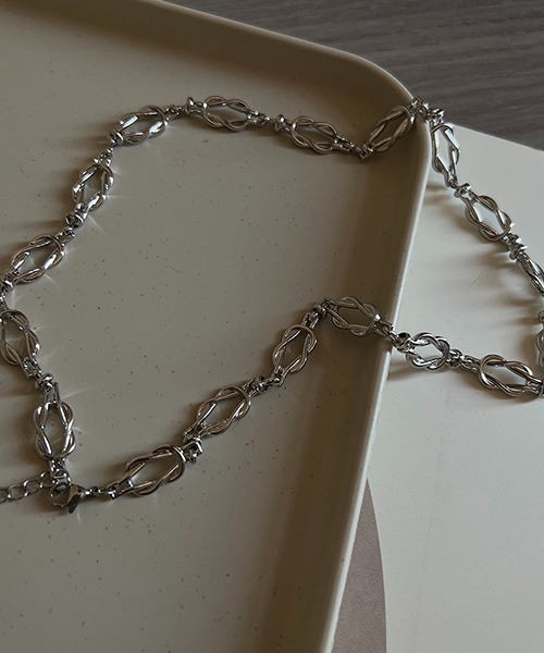 ALL RUNS(オールランズ)の「チェーンネックレス(ネックレス・メンズ・シルバー・FREE)」の3枚目の写真