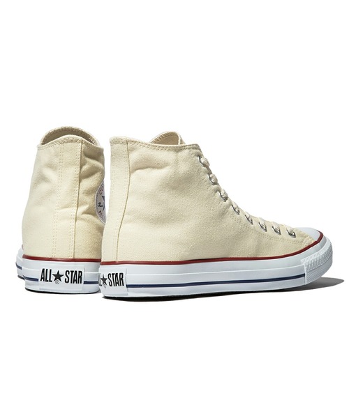 CONVERSE(コンバース)の「CONVERSE CANVAS ALL STAR HI(コンバース キャンバス オールスター ハイ)(スニーカー・メンズ・キナリ・27.5cm/25.5cm/23.5cm/25cm/30.0cm/22cm/22.5cm/23cm/27cm/26.5cm/24cm/24.5cm/28cm/29cm/26cm/26)」の2枚目の写真