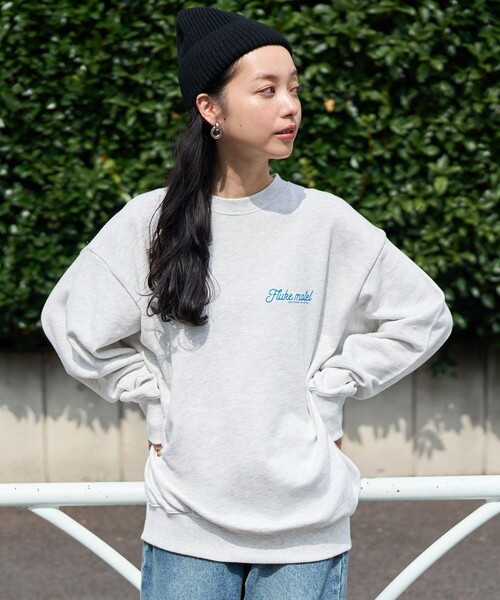 セール】ハート モーテル スウェット/バックプリントスウェット/ロゴ