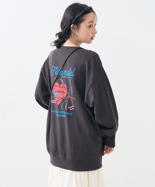 セール】ハート モーテル スウェット/バックプリントスウェット/ロゴ