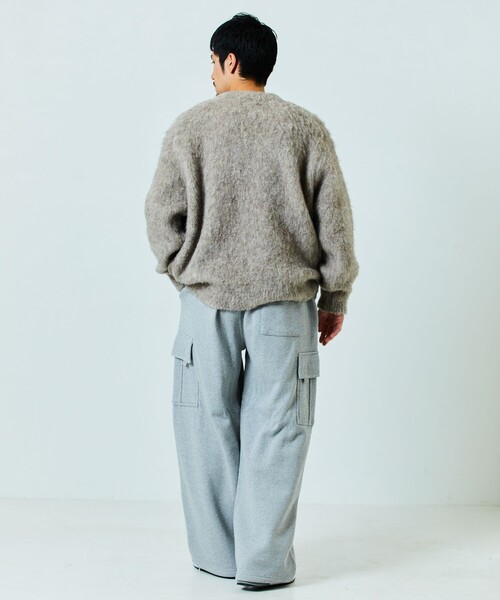 FREAK'S STORE（フリークスストア）の「15oz HEAVY WEIGHT Sweat Cargo Pants/15オンス ヘビーウェイト スウェットカーゴパンツ/リラックスフィット/USAコットン（カーゴパンツ・メンズ・ライトグレー/グリーン/チャコールグレー/グレー・SMALL/MEDIUM/LARGE）」の15枚目の写真