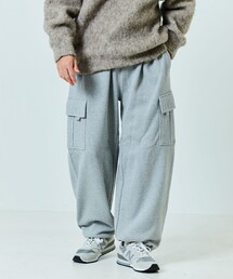 FREAK'S STORE | 15oz HEAVY WEIGHT Sweat Cargo Pants/15オンス ヘビーウェイト スウェットカーゴパンツ/リラックスフィット/USAコットン(カーゴパンツ)