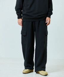 FREAK'S STORE | 15oz HEAVY WEIGHT Sweat Cargo Pants/15オンス ヘビーウェイト スウェットカーゴパンツ/リラックスフィット/USAコットン(カーゴパンツ)