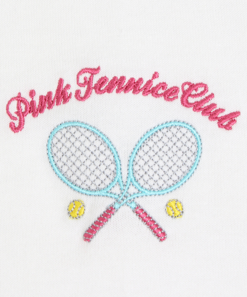 WC(ダブル シー)の「WC/ワンポイント刺繍ラグランカットソー(Tシャツ/カットソー・レディース・ブラック/ネイビー/レッド・FREE)」の5枚目の写真