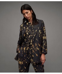 ALEIDA RONNIE PRINT OPEN FRONT BLAZER | ALEIDA RONNIE プリント オープン フロント ブレザー