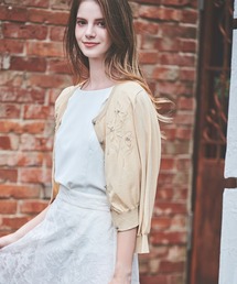 LAISSE PASSE | 《LAISSE PASSE PREMIUM LINE》リリーオパールカーディガン(カーディガン/ボレロ)