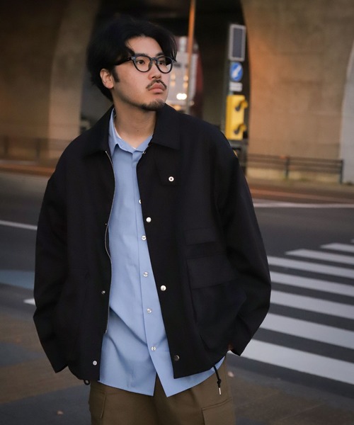 UNCORD(アンコード)の「【UNCORD】ユーティリティショートマウンテンブルゾン/スタンドブルゾンマウンテンジャケット(ブルゾン・メンズ・ベージュ/ブラック/カーキ・MEDIUM/LARGE)」の6枚目の写真