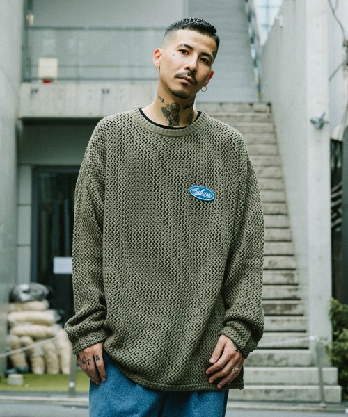 【セール】MESH KNIT PULLOVER（ベスト）｜Subciety（サブサエティ）